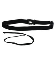 Load image into Gallery viewer, Waist Belt &amp; Leash Set Black