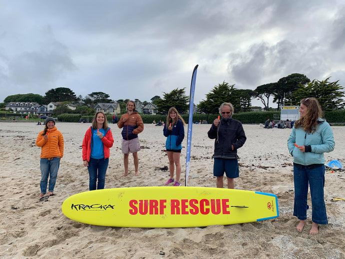 Gyllyngvase Surf Life Saving Club Helping Out During Covid Pandemic