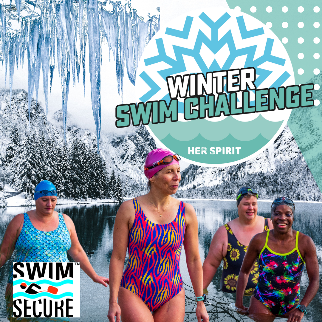 Her Spirit Winter Swim Challenge by Chris Onion Swim Secure UK