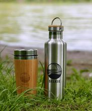 Load image into Gallery viewer, SELKIE WATER CANTEEN WITH SELKIE WAVE LOGO