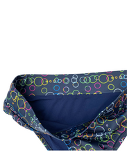 Load image into Gallery viewer, SELKIE TOKYO BIKINI PANT IN MIDNIGHT BLUE BUBBLE PRINT