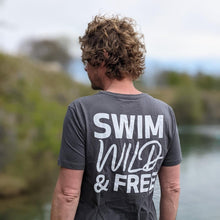Load image into Gallery viewer, Swim Wild &amp; Free Men's Organic Tee