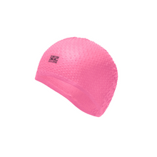 Load image into Gallery viewer, pink bubble swim cap
