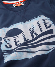 Load image into Gallery viewer, SELKIE MEN'S DISTRESSED LOGO TEE