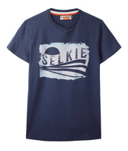 Load image into Gallery viewer, SELKIE MEN'S DISTRESSED LOGO TEE