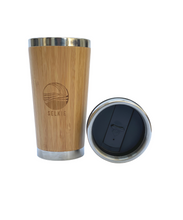 Load image into Gallery viewer, SELKIE BAMBOO WAVE TRAVEL MUG