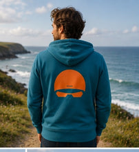 Load image into Gallery viewer, UNISEX ZIP-UP CAP &amp; GOOGLES HOODIE by SELKIE
