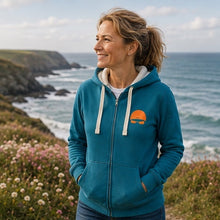 Load image into Gallery viewer, UNISEX ZIP-UP CAP &amp; GOOGLES HOODIE by SELKIE