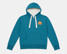 Load image into Gallery viewer, UNISEX ZIP-UP CAP &amp; GOOGLES HOODIE by SELKIE