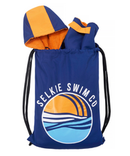 Load image into Gallery viewer, Bag Navy Recycled Robe 02