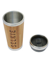 Load image into Gallery viewer, SELKIE BAMBOO TRAVEL MUG