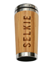 Load image into Gallery viewer, SELKIE BAMBOO TRAVEL MUG