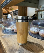 Load image into Gallery viewer, SELKIE BAMBOO WAVE TRAVEL MUG