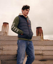 Load image into Gallery viewer, SELKIE UNISEX BODY WARMER - NAVY