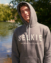 Load image into Gallery viewer, SELKIE POP OVER HOODIE  - CHARCOAL GREY