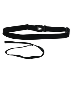 Waist Belt & Leash Set - Black
